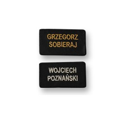 Identyfikator imienny haftowany PSP/OSP