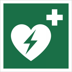 Znak Defibrylator (AED)