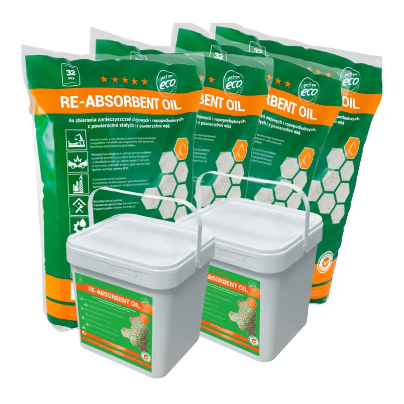 Sorbent strażacki Re-absorbent oil