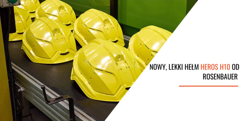 Nowy, lekki hełm HEROS H10 od Rosenbauer