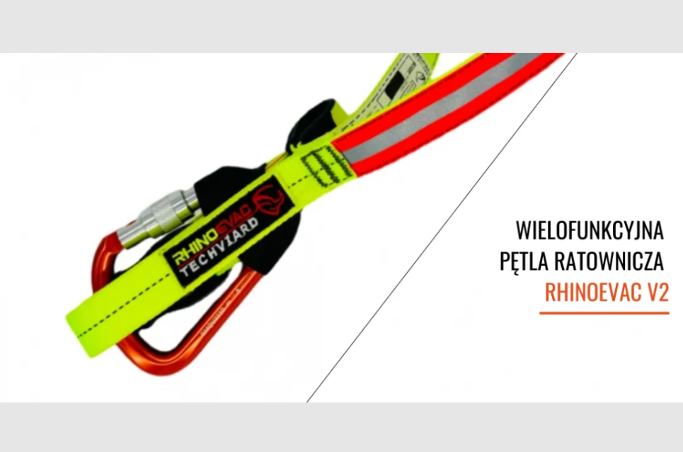 Nowość! Wielofunkcyjna pętla ratownicza Rhinoevac V2