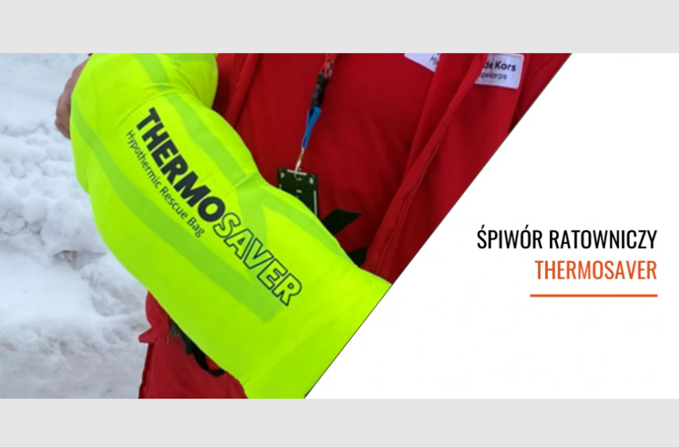 NOWOŚĆ! Śpiwór ratowniczy Thermosaver