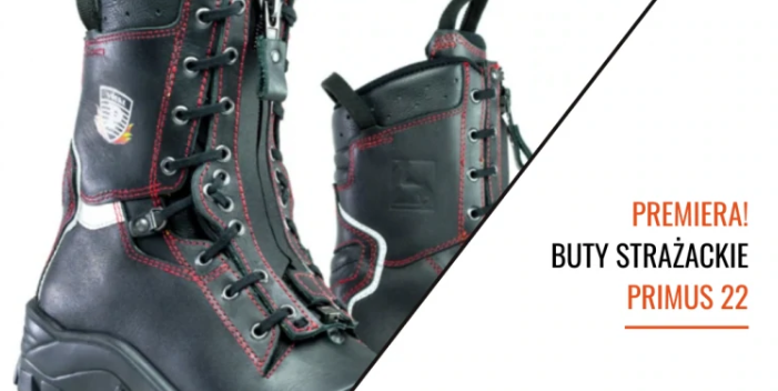 PREMIERA! Buty strażackie Primus 22