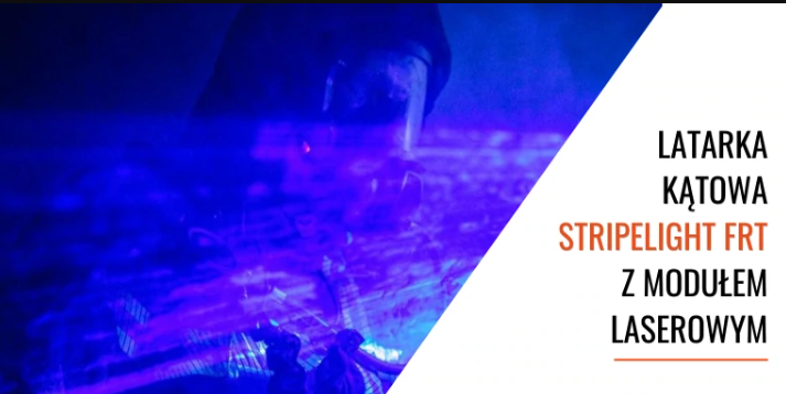 Nowość na polskim rynku - Latarka kątowa Stripelight FRT z modułem laserowym