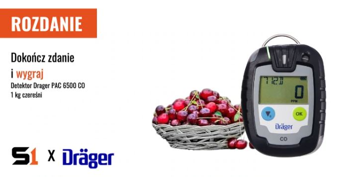 ROZDANIE - wygraj Detektor Dräger PAC 6500 CO dla swojej jednostki!
