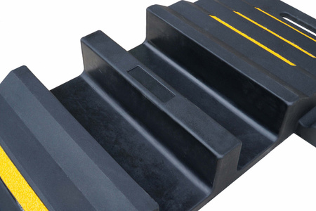 Mostek przejazdowy gumowy do węży 2xØ75 S1 PRO