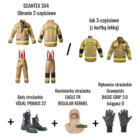 Zestaw Strażaka OSP 1