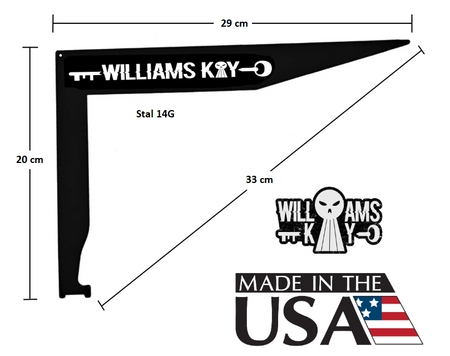 Klucz WK Williams Key – składany - do awaryjnego otwierania zamków elektromagnetycznych