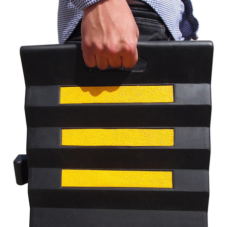 Mostek przejazdowy gumowy do węży 2xØ75 S1 PRO