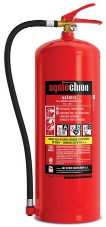 Gaśnica proszkowa 12kg GP-12x ABC OGNIOCHRON