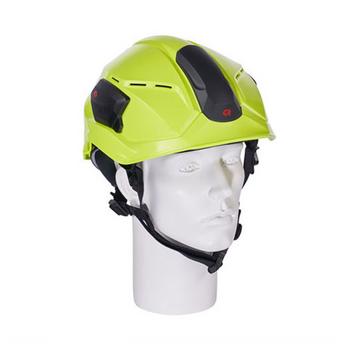 HEŁM HEROS HEROS H10 JASKRAWO-ŻÓŁTY RAL 1026  BEZ OTWORÓW WENTYLACYJNYCH [157712]