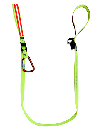 RHINOEVAC Wielofunkcyjna pętla ratownicza V2 z podwójnym karabinkiem