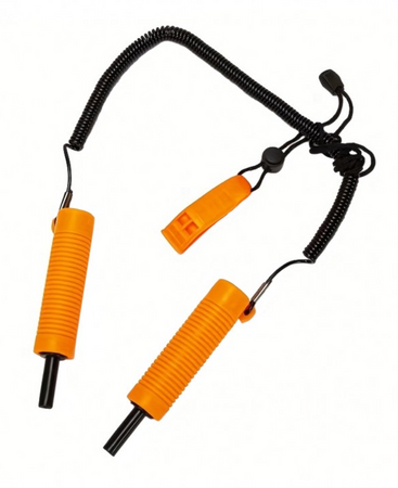 Automatyczne chowane kolce lodowe KLS1 z gwizdkiem ratunkowym