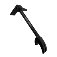 Otwieracz do butelek Halligan w etui prezent dla strażaka DARK SMOKE