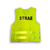 Kamizelka odblaskowa z napisem STRAŻ