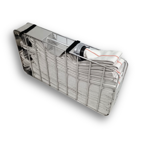 Noszak (kaseton) aluminiowy 3x wąż tłoczny 75 z otwieraną ścianą boczną	