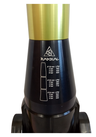 Prądownica prosta gładkolufowa RADIKAL 2.0