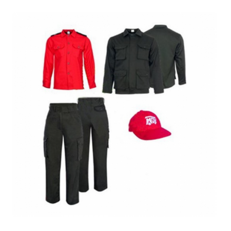 Ubranie MDP (koszula, bluza, spodnie, czapka)