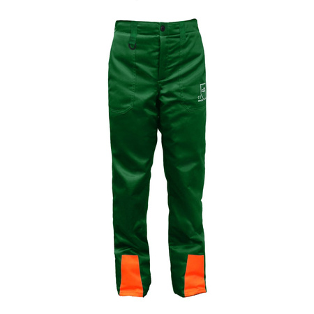 Spodnie przeciwprzecięciowe do pasa dla pilarza klasa 1, antyprzecięciowe