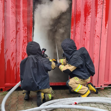 Ponczo ochronne treningowe do trenażerów, kontenerów ogniowych S1 Nomex