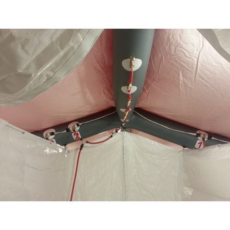 Namiot pneumatyczny - dekontaminacyjny NPD