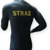 Bluza z długim rękawem termoaktywna trudnopalna z napisem STRAŻ GA WORK - kolor Czarny