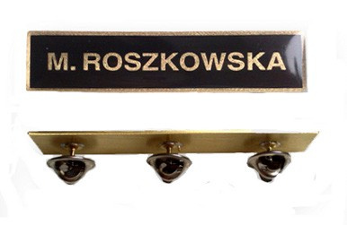 Identyfikator imienny metalowy PSP/OSP