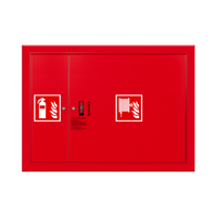 Hydrant wewnętrzny DN25 wnękowy z miejscem na gaśnicę obok zwijadła uniwersalny