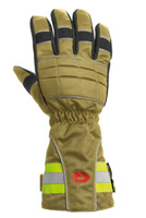 Rękawice bojowe SAFE GRIP 3 ściągacz „12’’ materiał granatowy NOMEX [142740] Rosenbauer