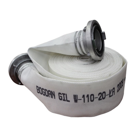 Pożarniczy wąż tłoczny WV z wkładką PCV CNBOP 20m Gil