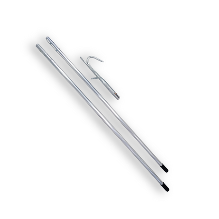 Bosak ciężki BCS-1 z drążkiem aluminiowym składanym 2+2m