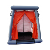 Kabina dekontaminacyjna standard [2x2x2,5] z 3 punktowym systemem wodnym,pompka