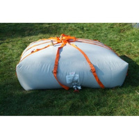 Zbiornik zamknięty na wodę czysta / brudna z systemem pasów do HDS