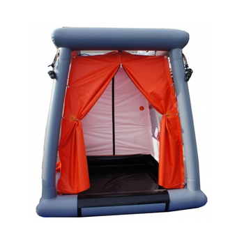 Kabina dekontaminacyjna standard [2x2x2,5] z 3 punktowym systemem wodnym,pompka