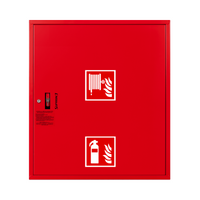 Hydrant wewnętrzny DN52 zawieszany z miejscem na gaśnicę pod zwijadłem uniwersalny