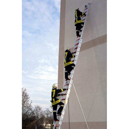 Drabina ratownicza wysuwana trzyprzęsłowa DWT-3/P