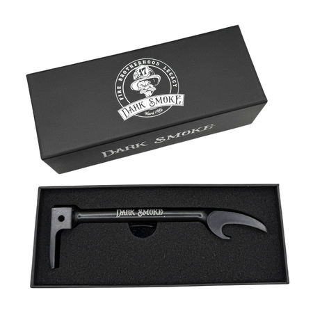 Otwieracz do butelek Halligan w etui prezent dla strażaka DARK SMOKE