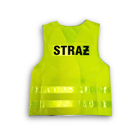 Kamizelka odblaskowa z napisem STRAŻ