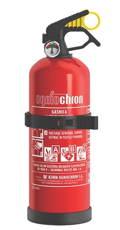 Gaśnica proszkowa 1kg GP-1x ABC/MP OGNIOCHRON