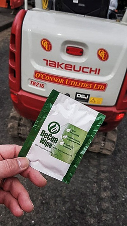 Chusteczki Dekontaminacyjne De-Wipe - 30 x 20 cm