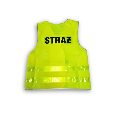 Kamizelka odblaskowa z napisem STRAŻ