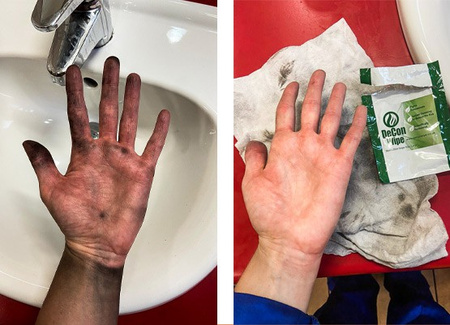 Chusteczka dekontaminacyjna sprzętowa De-Wipe 60x30cm, saszetka 1 szt. [DW16030]