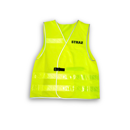 Kamizelka odblaskowa z napisem STRAŻ