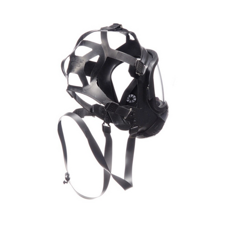 Maska panoramiczna z szybkozłączem FPS 7000 P zaczepy do hełmu S-fix [R58650] Drager