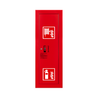 Hydrant wewnętrzny DN25 wnękowy wykonanie boczne z miejscem na gaśnicę