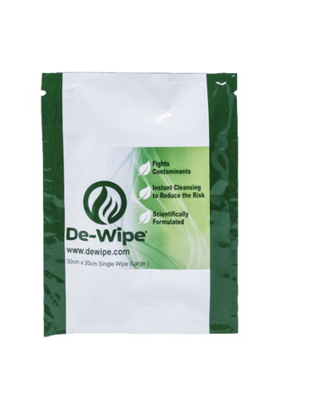 Chusteczka dekontaminacyjna sprzętowa De-Wipe 60x30cm, saszetka 1 szt. [DW16030]