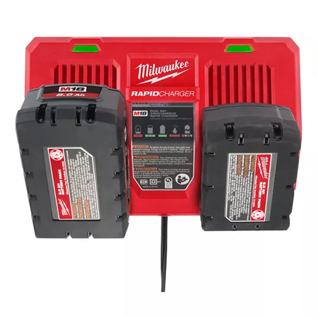 M18™ Podwójna szybka ładowarka