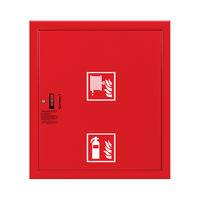 Hydrant wewnętrzny DN52 wnękowy z miejscem na gaśnicę pod koszem uniwersalny