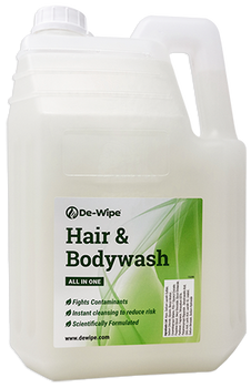 Żel dekontaminacyjny De-Wipe do mycia włosów i ciała 4 L