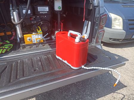 Strażacki zestaw Sanitarny - mobilny i do zabudowy